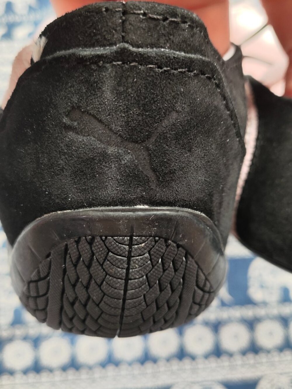 Puma Speedcat Series Black And Pink Ballet Flats - Picture 7 of 11